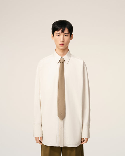 ブラウン シルク Ami De Coeur タイ - 2 - Ami Paris