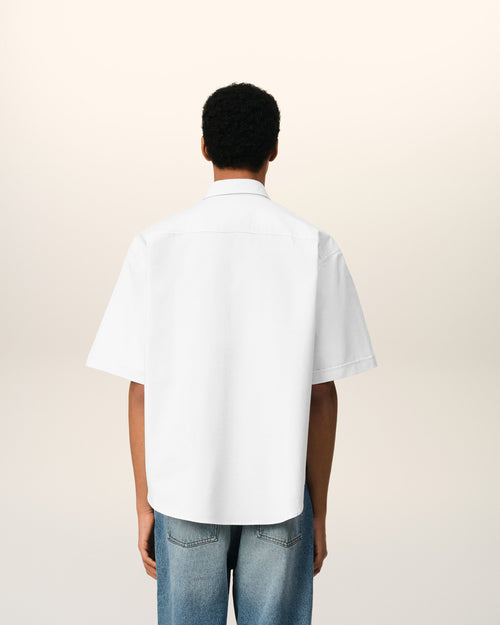 Boxy Fit Short Sleeve Shirt - 5 - Ami Paris