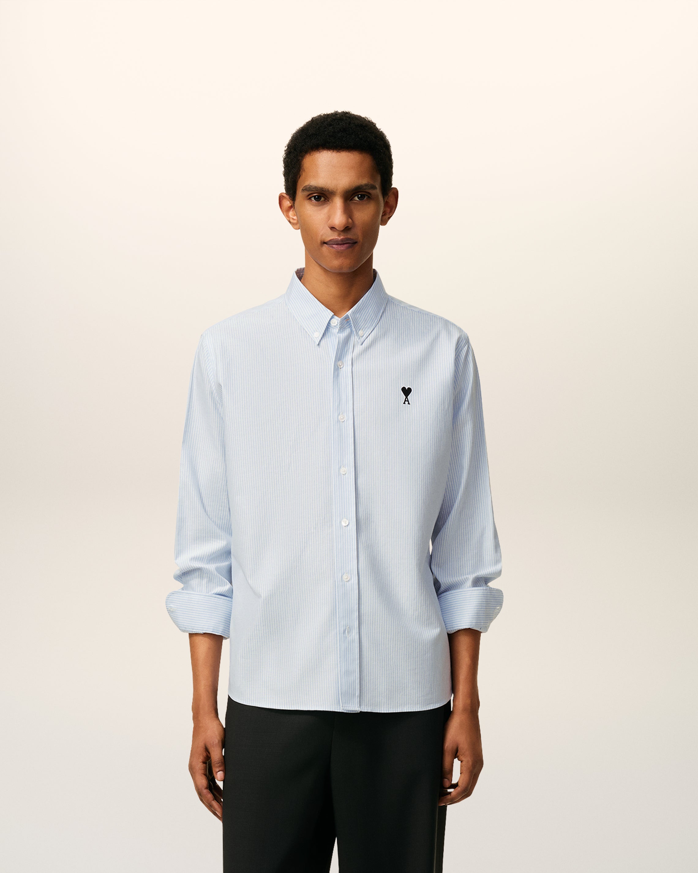 24SS AMI DE COEUR キャンプカラー ショートスリーブ シャツ AMI PARIS Ami de Coeur キャンプカラー ショートスリーブ