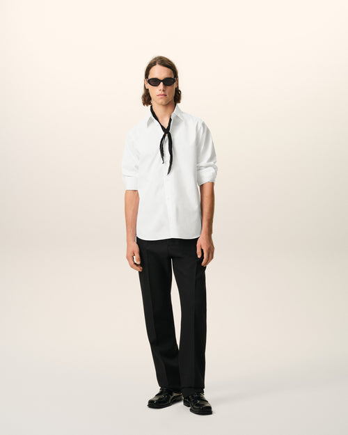 Camisa Ami de Cœur de algodón blanca - 1 - Ami Paris