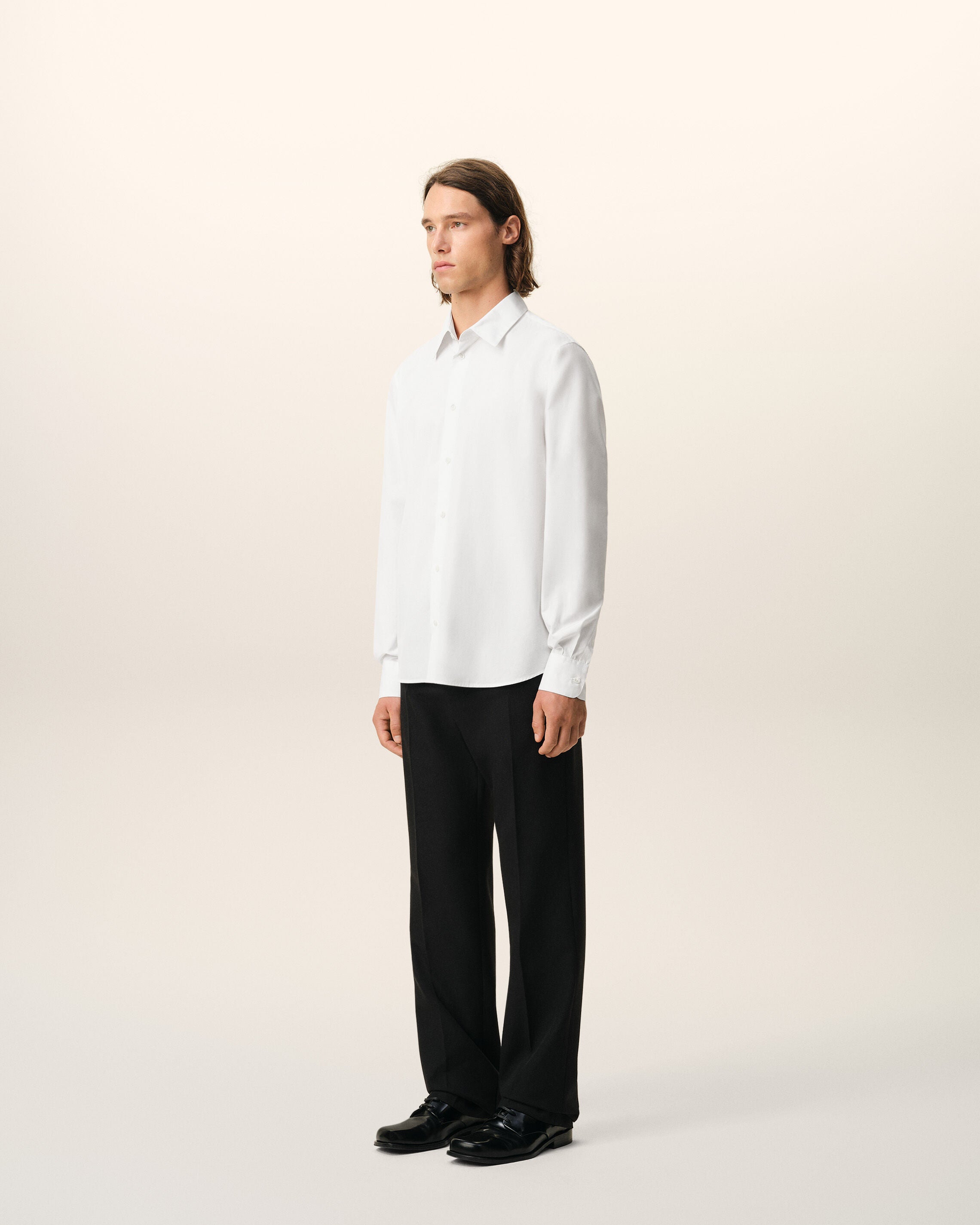 White Cotton Shirt With Ami De Coeur - 6