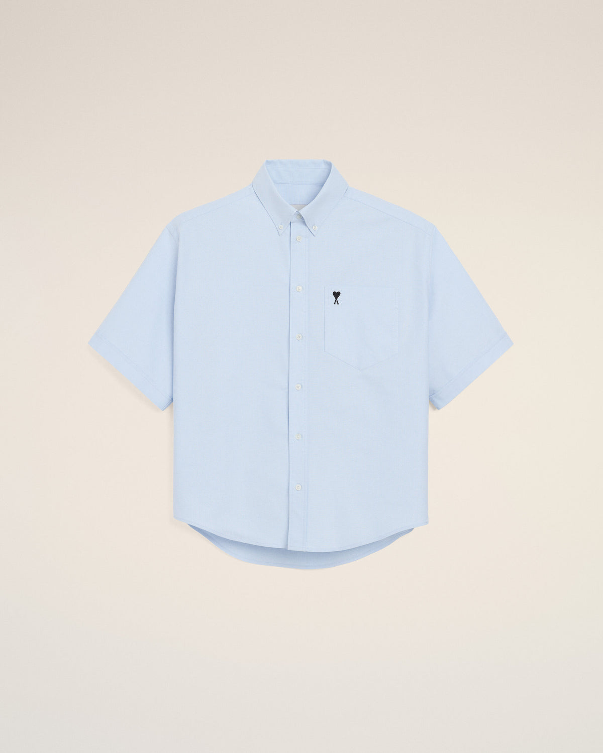 Blue Cotton Boxy Embroidered Ami De Coeur - 2