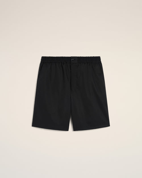 Black Twill Short - 2 - Ami Paris
