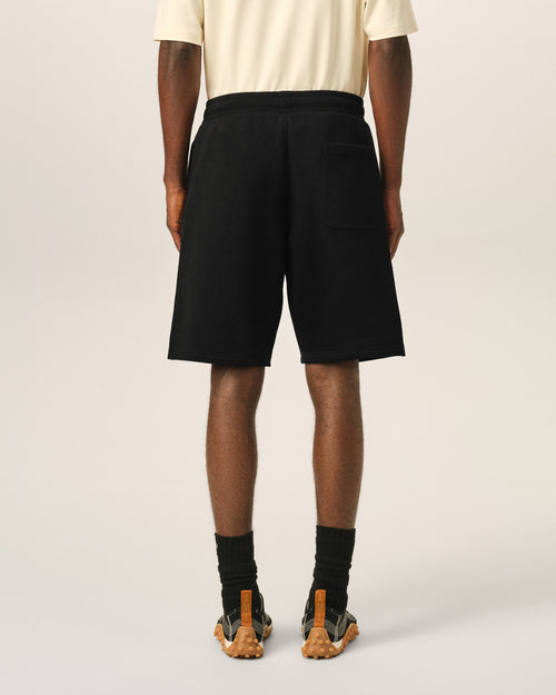 Pantalón corto Ami de Cœur con relieve de algodón negro - Hombre - 4 - AMI Paris - Ami Paris