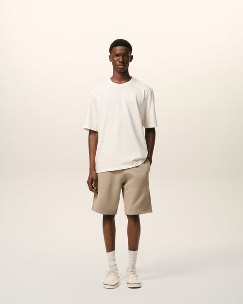 Short Ami De Coeur Beige en Coton - 1 - Ami Paris