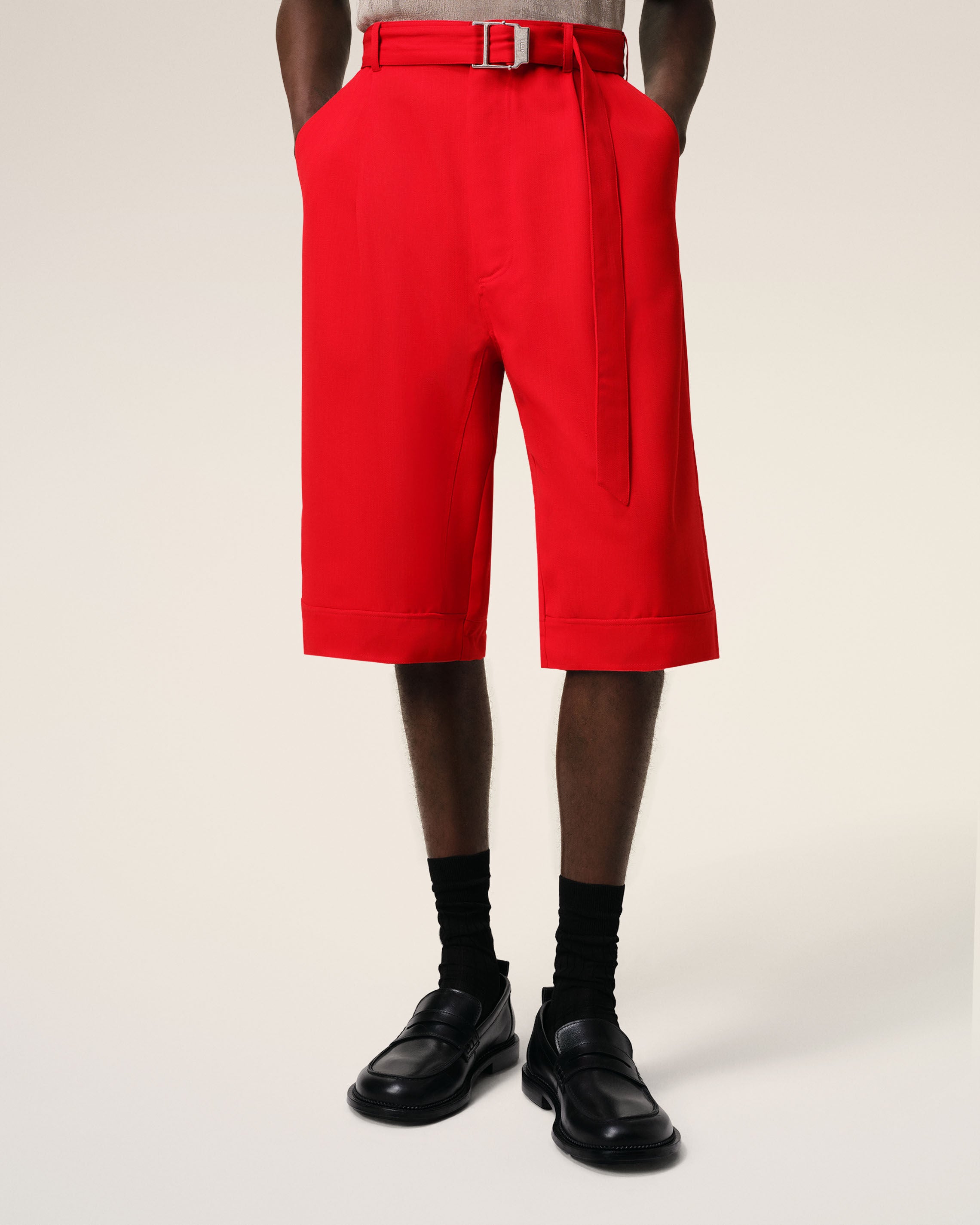 BLACK Anatomical Toe Loafers | AMI PARIS