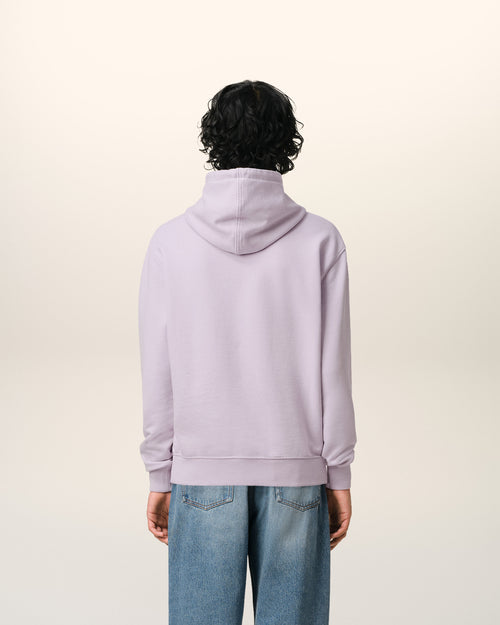 Purple Cotton Ami de Coeur Hoodie - 5 - Ami Paris
