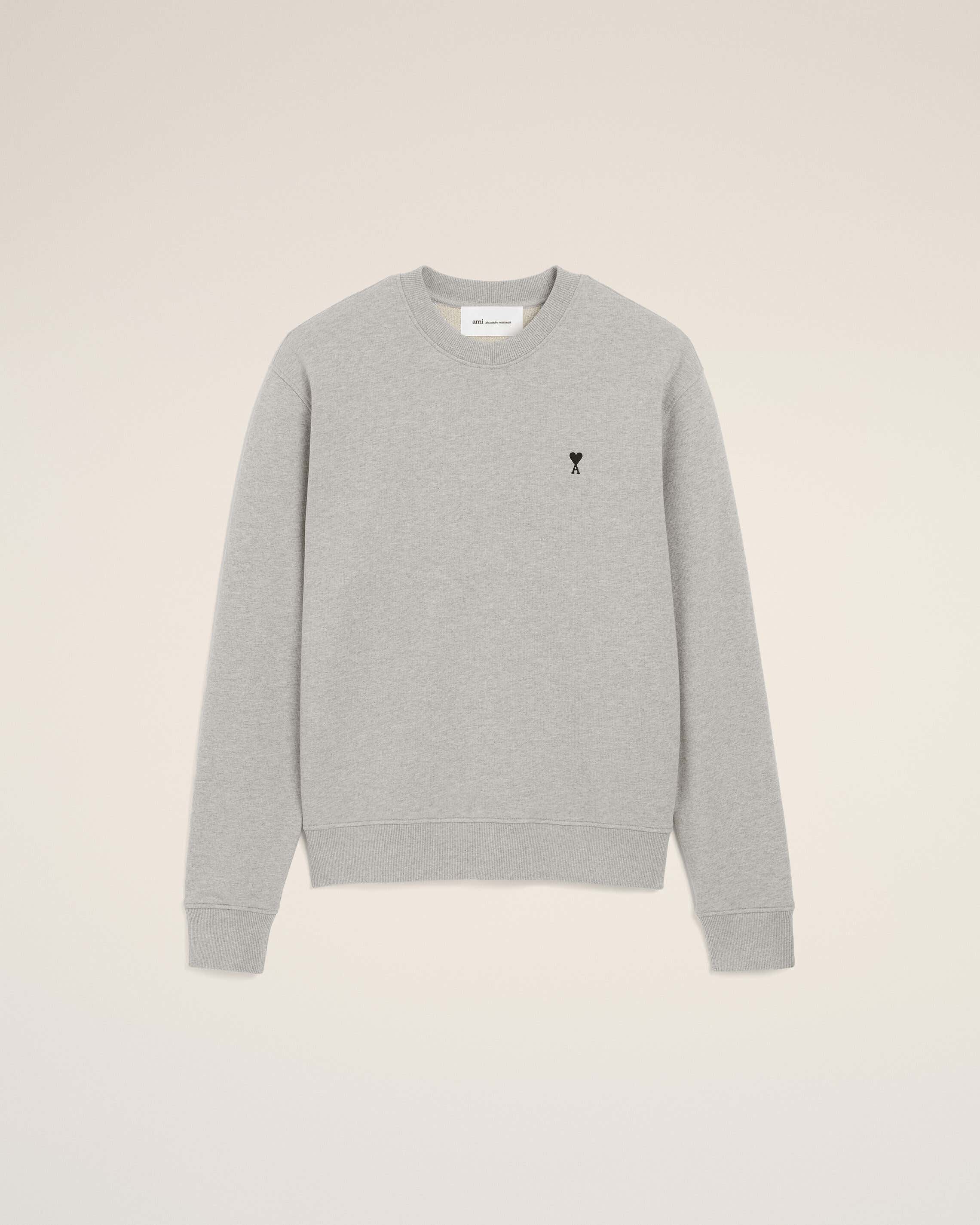 グレー コットン Ami De Coeur スウェットシャツ ヘザーアッシュグレー