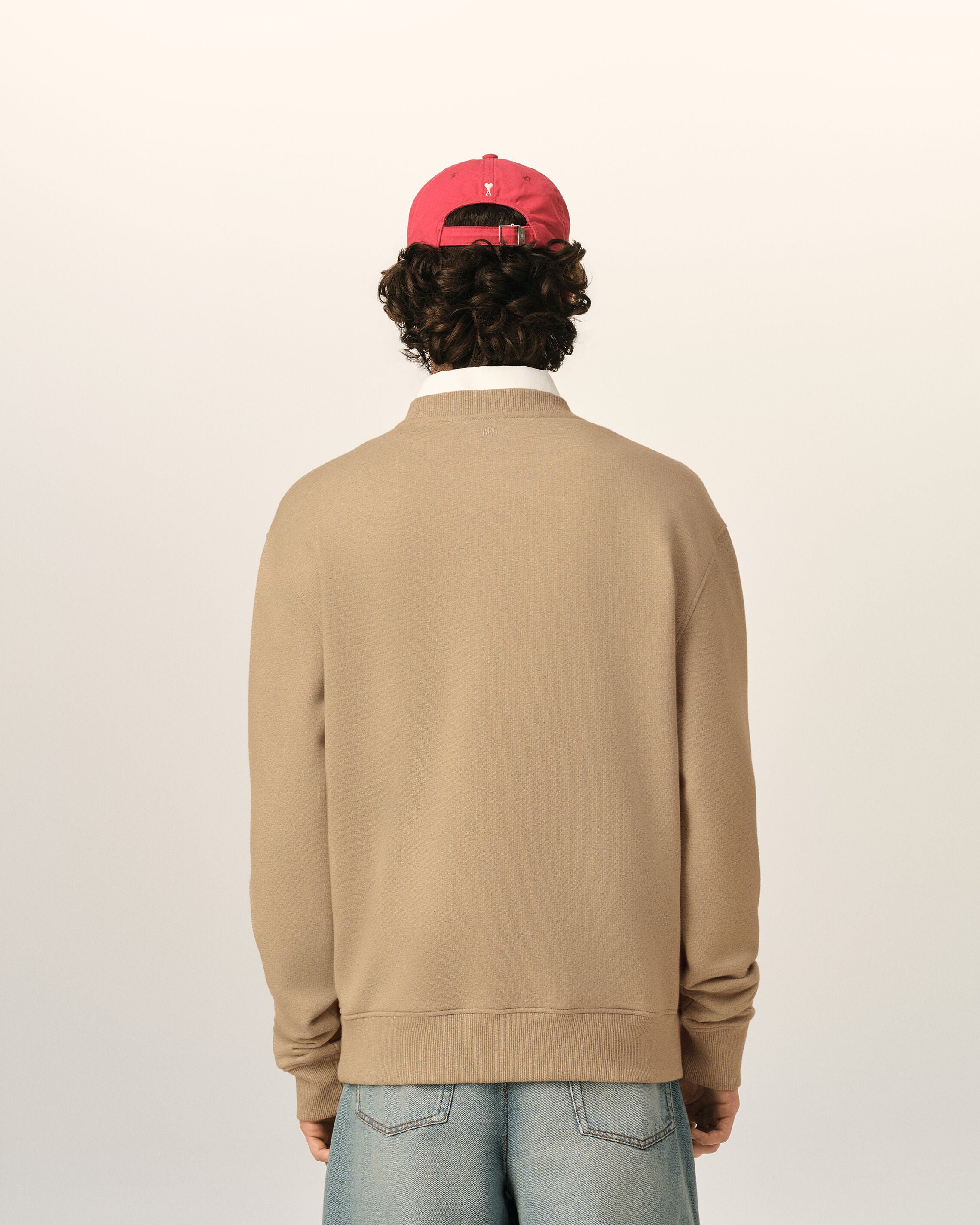 Sudadera Ami de Cœur de algodón beige - 5