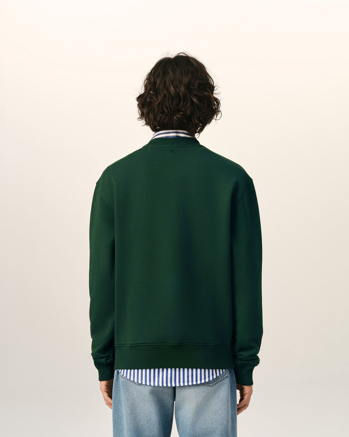 Sweatshirt vert en coton Ami de Coeur - 5