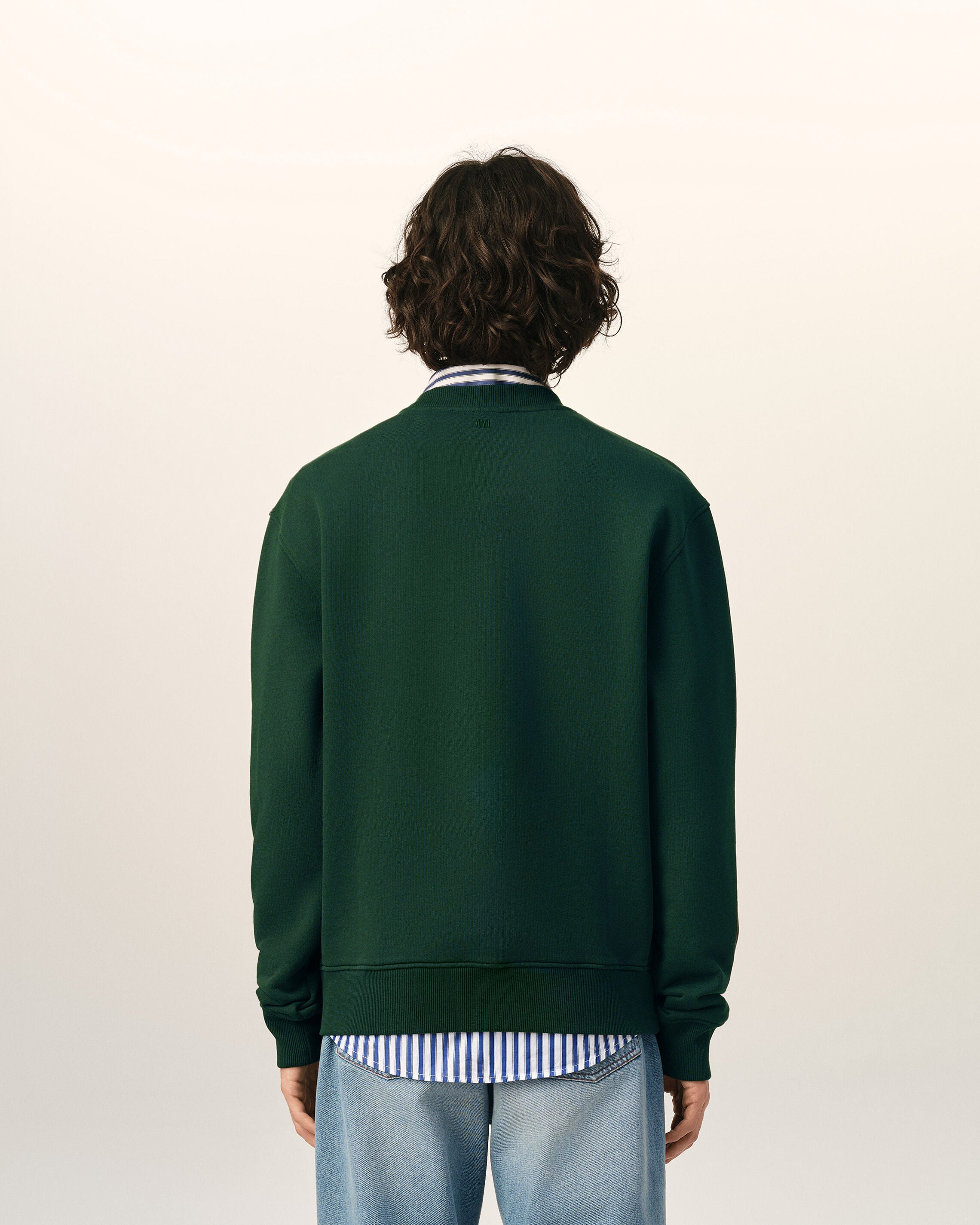 Sudadera Ami de Cœur de algodón verde - 5