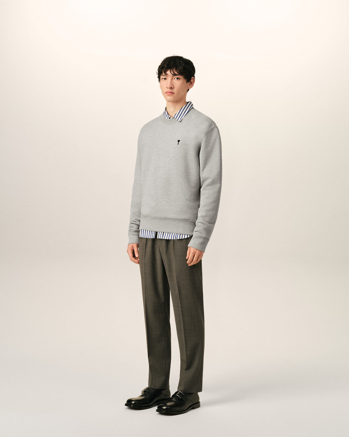 グレー コットン スウェットシャツ Ami de Coeur - 6