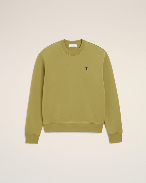 Green Cotton Ami De Coeur Sweatshirt - 2 - Ami Paris