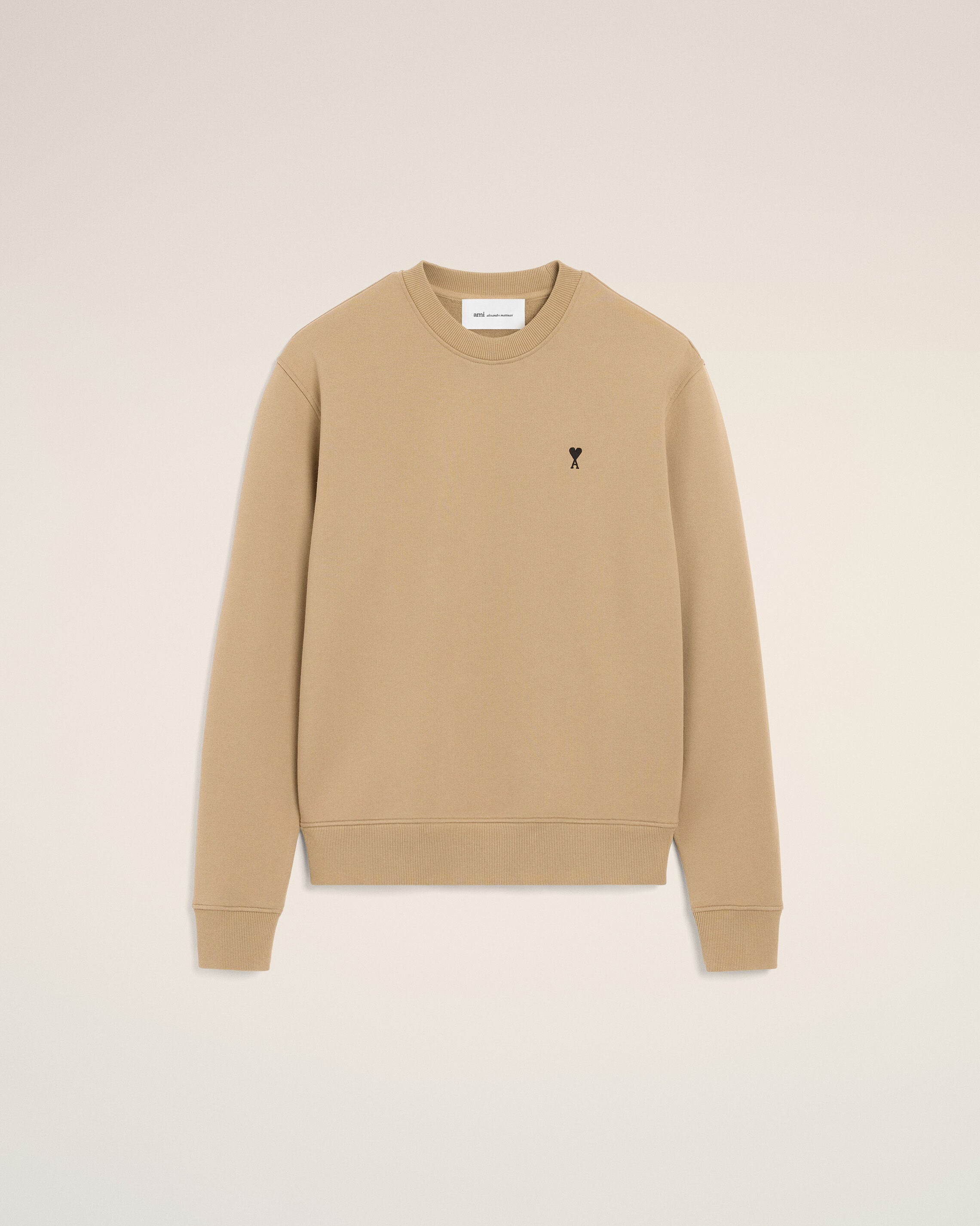 Sudadera Ami de Cœur de algodón beige - 1