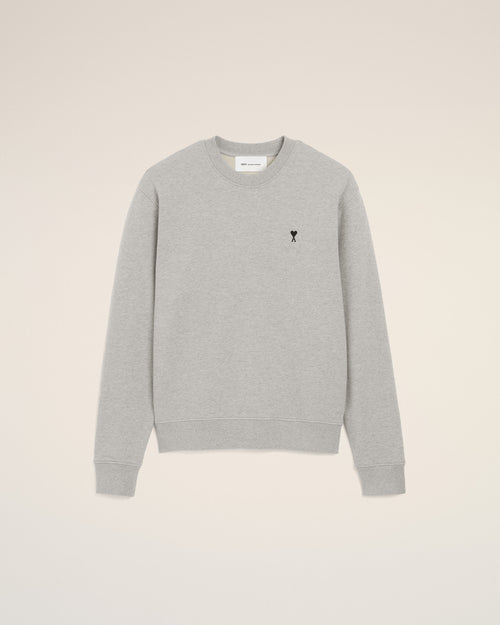 Sudadera Ami de Cœur de algodón gris - 2 - Ami Paris