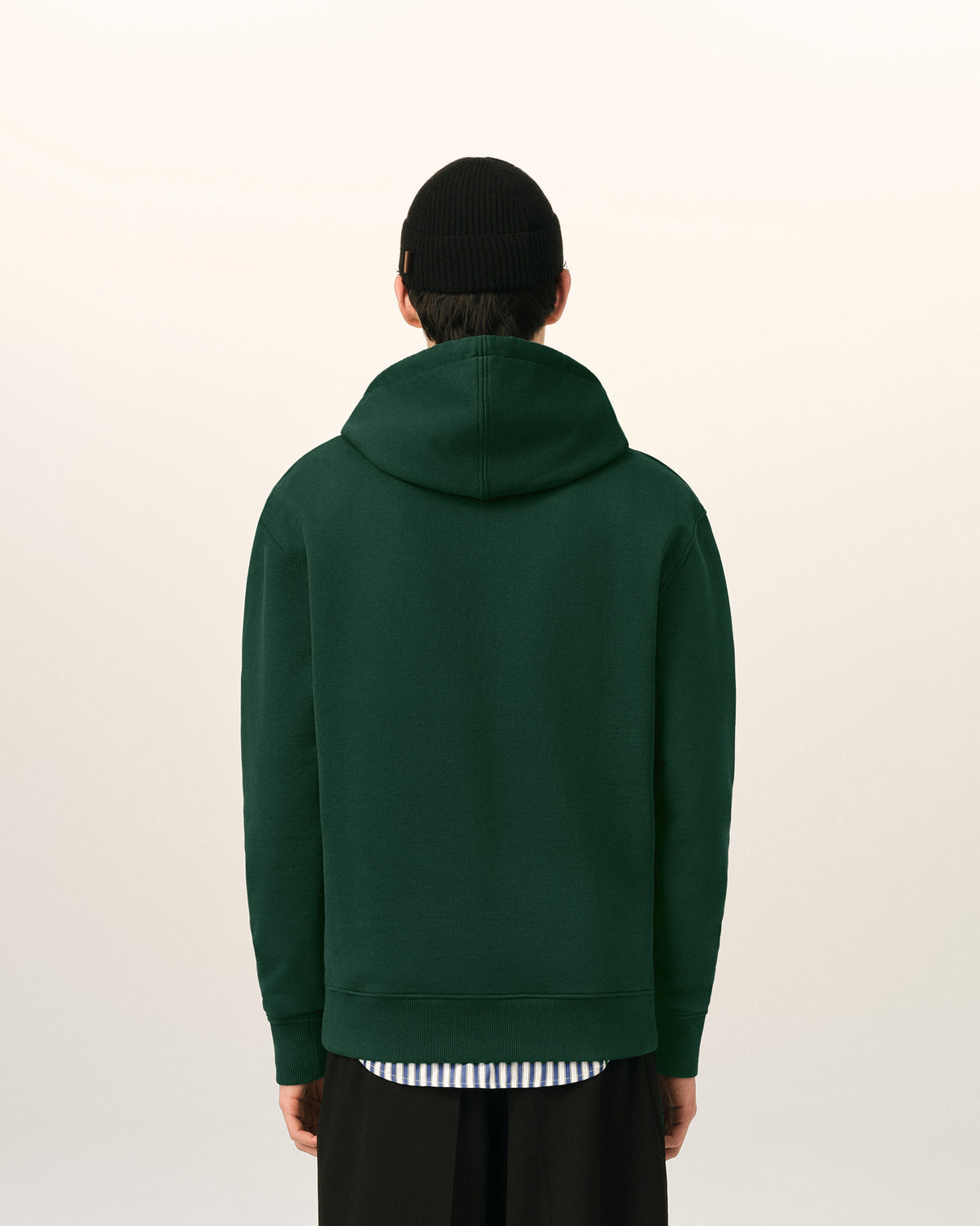 Hoodie vert en coton Ami de Coeur - 5