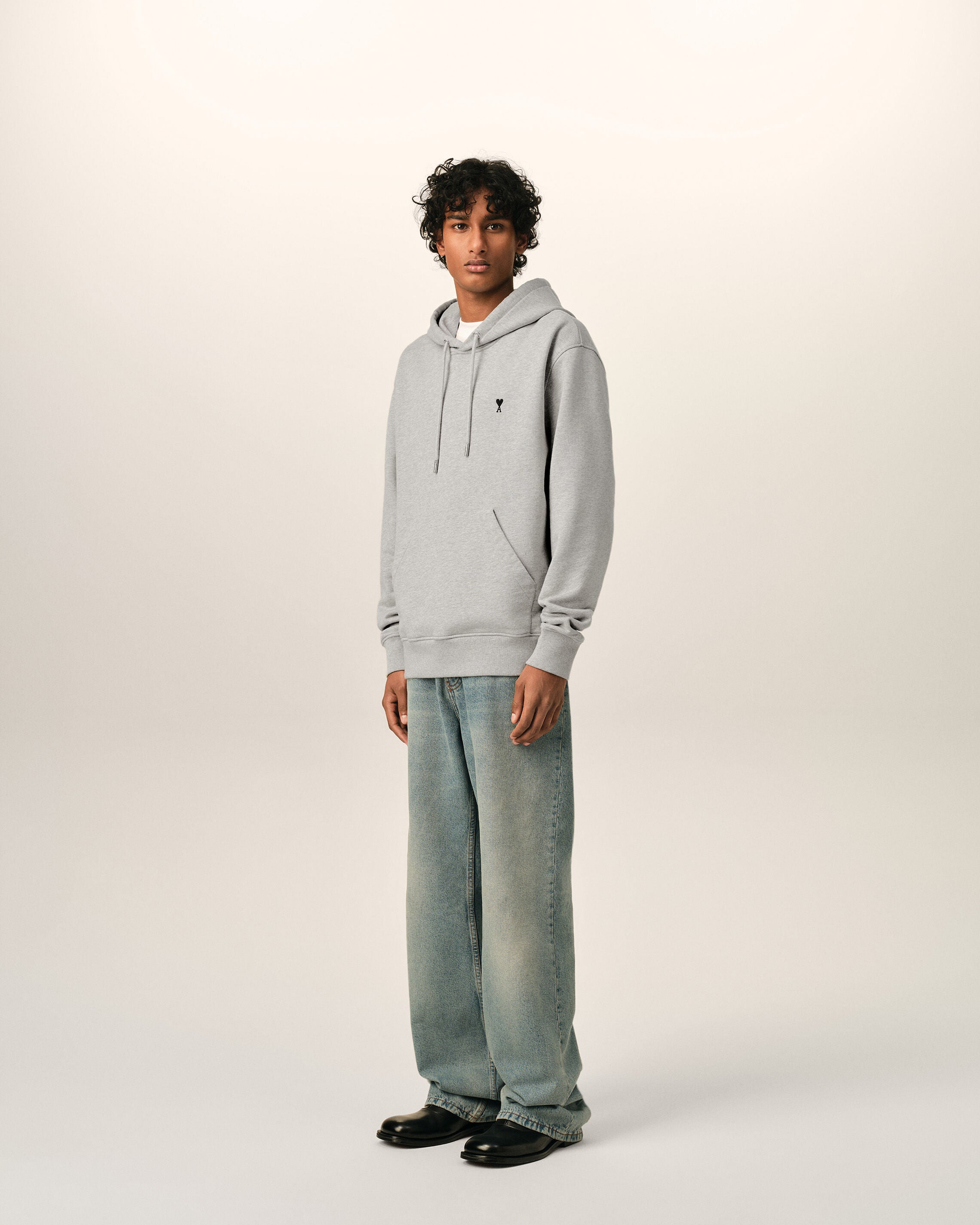 Hoodie gris en coton Ami de Coeur - 6