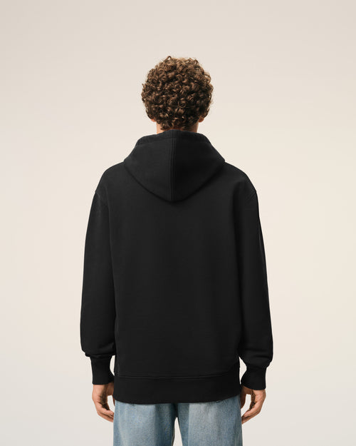 Black Cotton Ami De Coeur Hoodie - 5 - Ami Paris