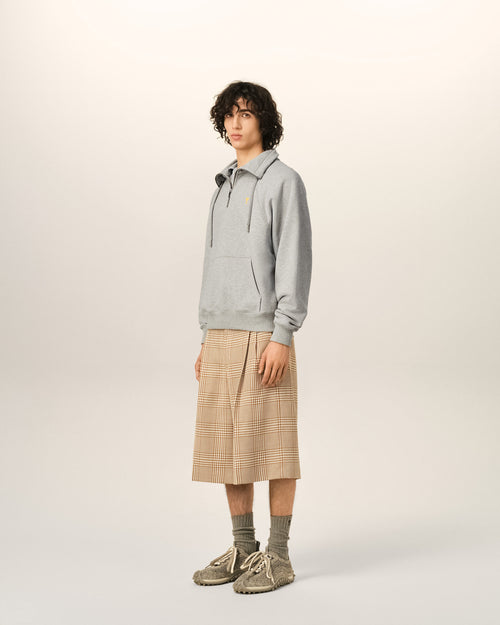 Sweatshirt Gris Ami De Coeur En Coton - Homme - 6 - AMI Paris - Ami Paris