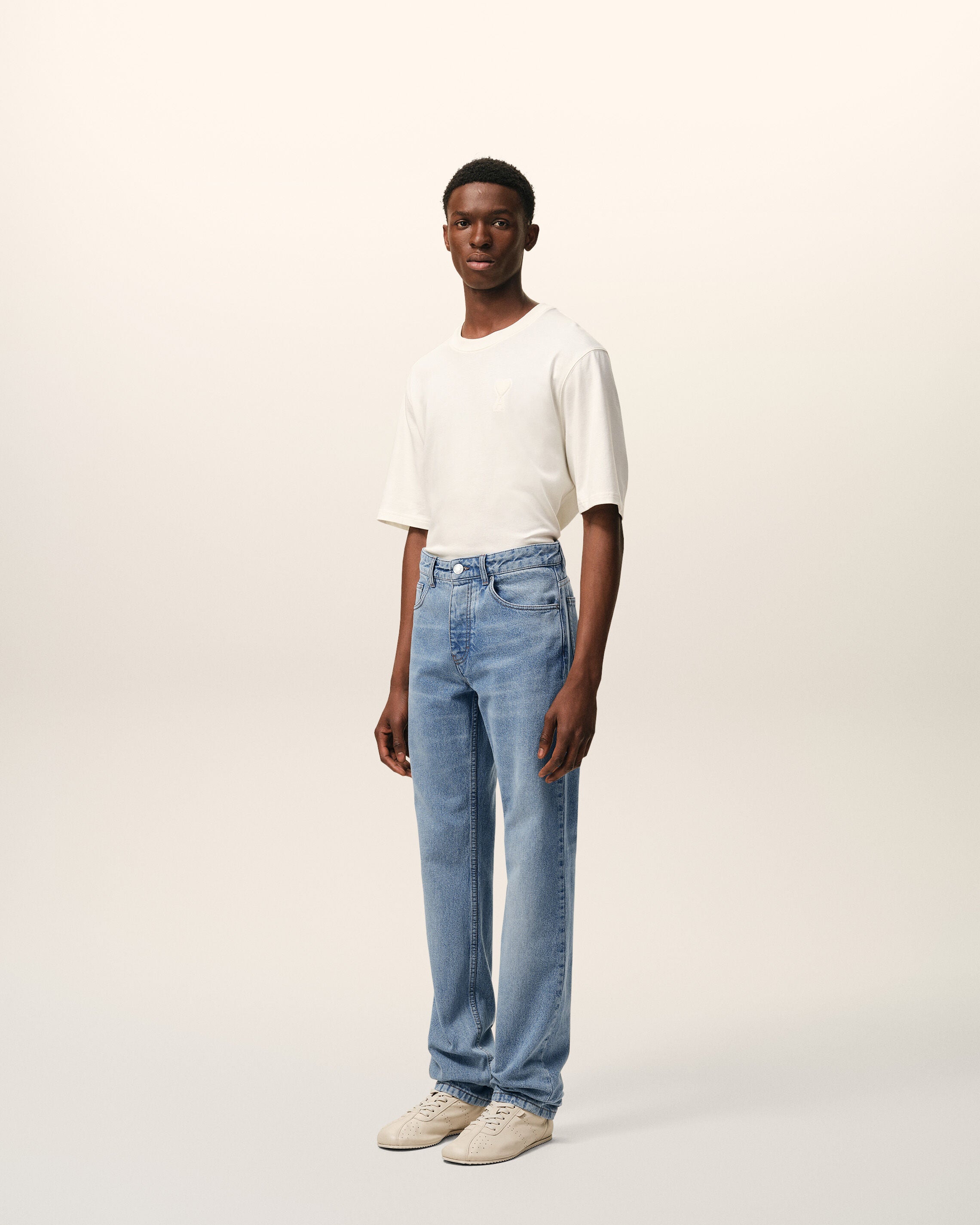 Blue Cotton Classic Fit Jeans - 6