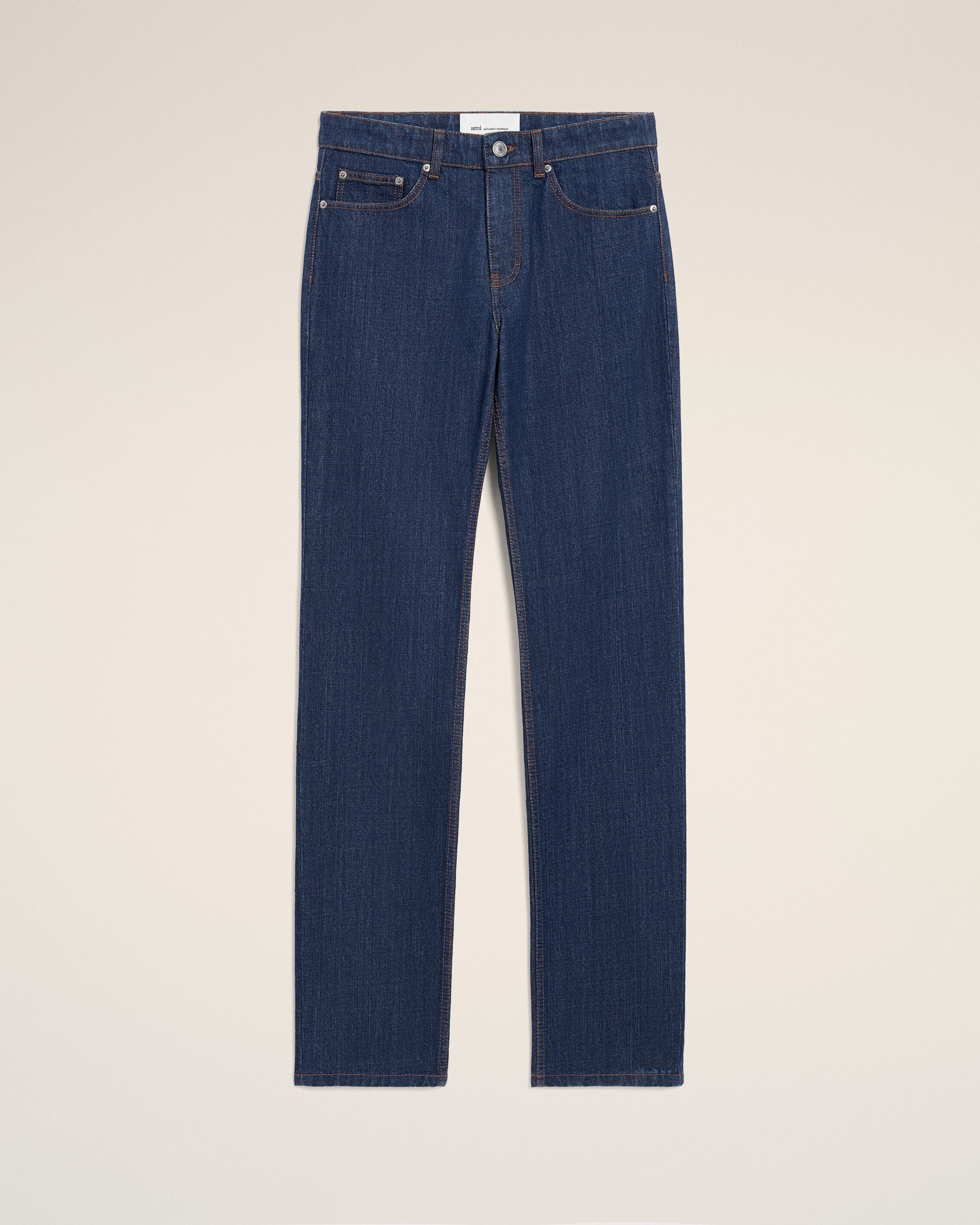 Blue Cotton Classic Fit Jeans - 1