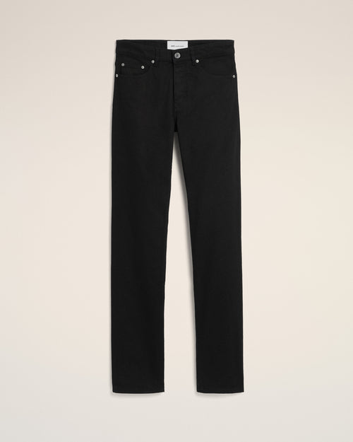 Black classic-fit cotton jeans - Man - 1 - AMI Paris - Ami Paris