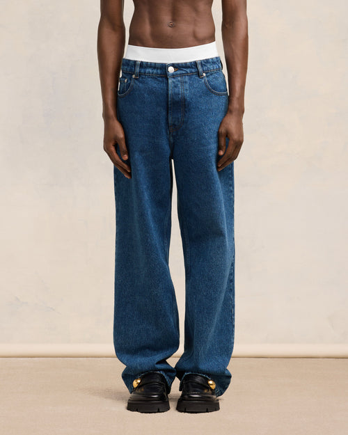 Jean Coupe Large - Homme - 3 - AMI Paris - Ami Paris