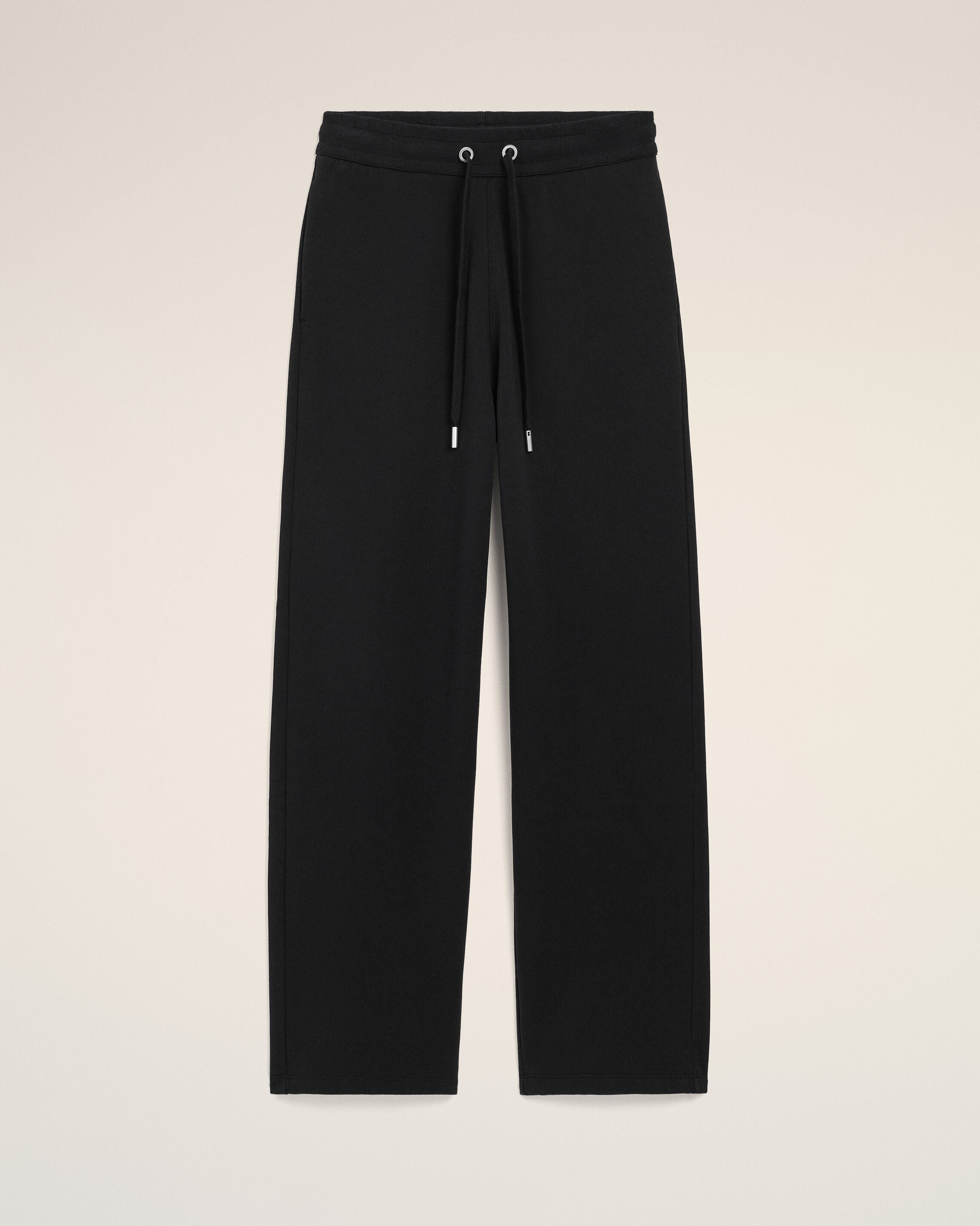 Pantalón deportivo Ami de Cœur de algodón negro - 7