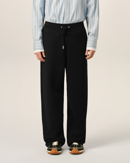 Pantalón deportivo Ami de Cœur de algodón negro - Hombre - 3 - AMI Paris - Ami Paris