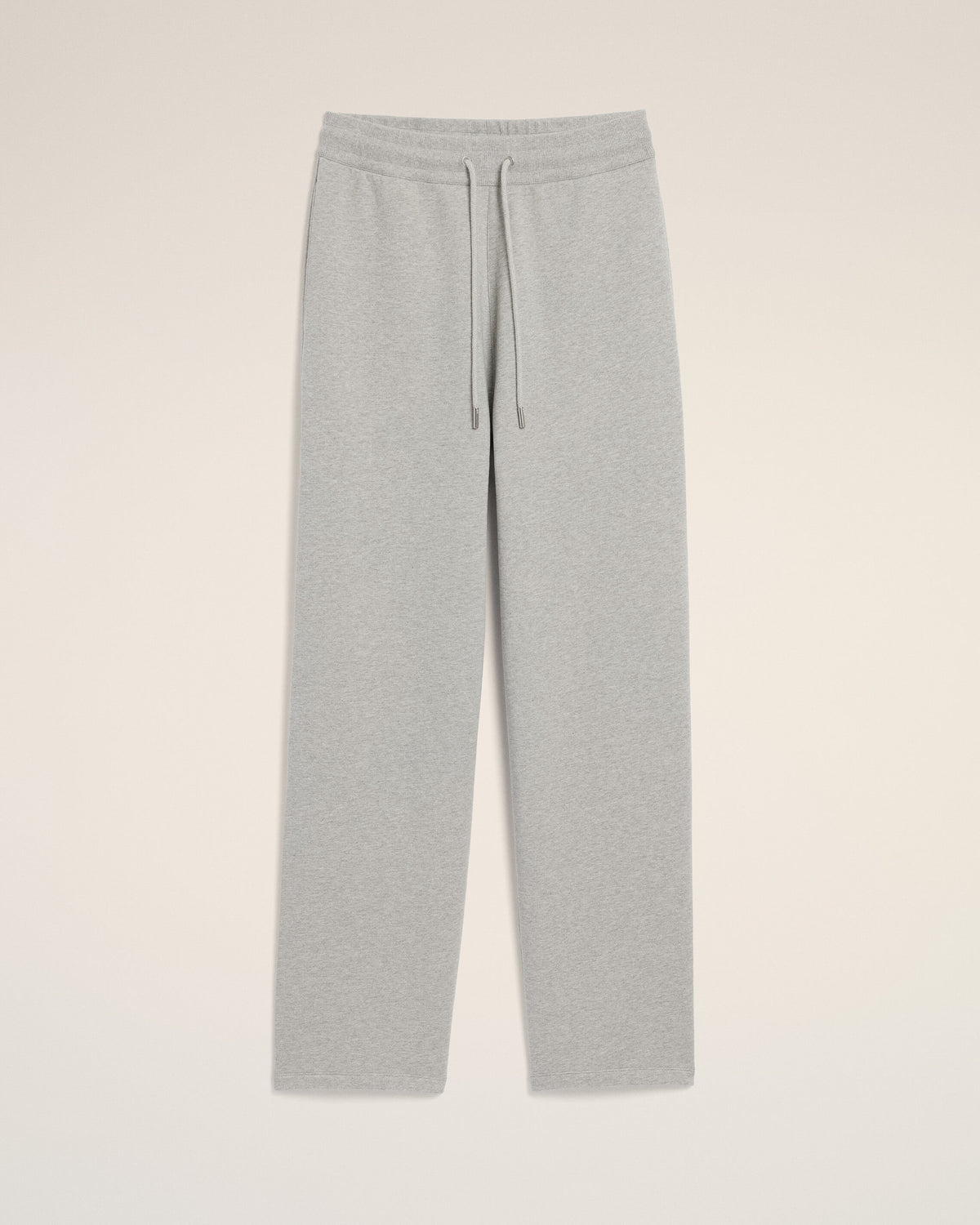 Grey cotton track pants with Ami de Coeur - 1
