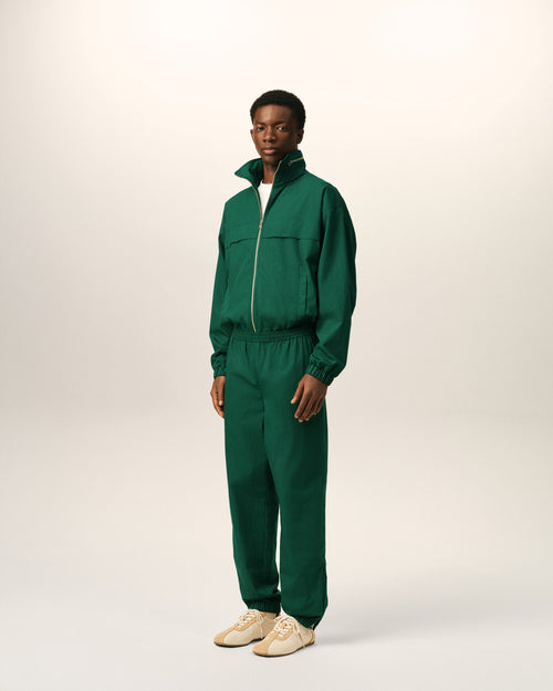 Green Cotton Ami De Coeur Trackpants - Man - 6 - AMI Paris - Ami Paris