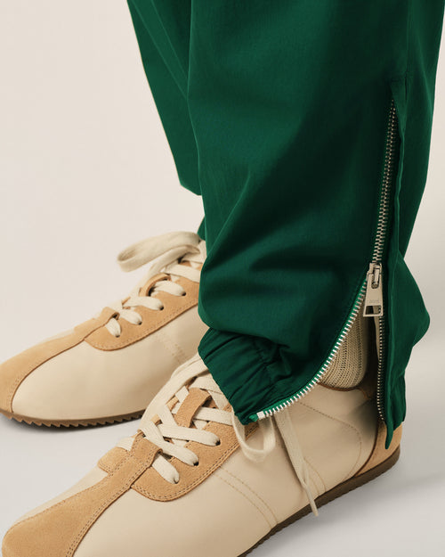 Green Cotton Ami De Coeur Trackpants - Man - 5 - AMI Paris - Ami Paris