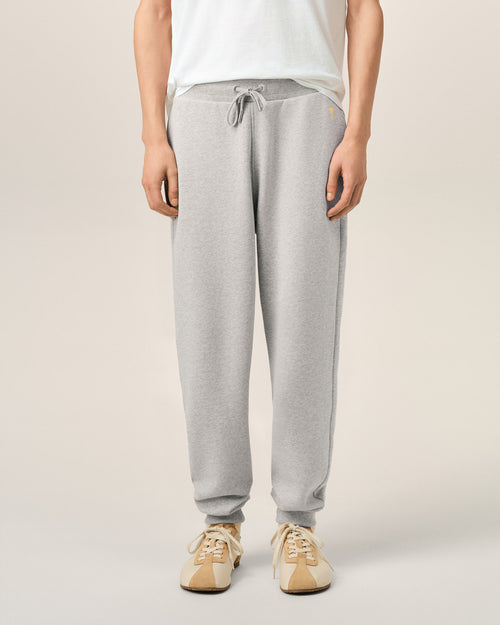 Ami de Coeur Jogginghose aus grauer Baumwolle - Herren - 3 - AMI Paris - Ami Paris