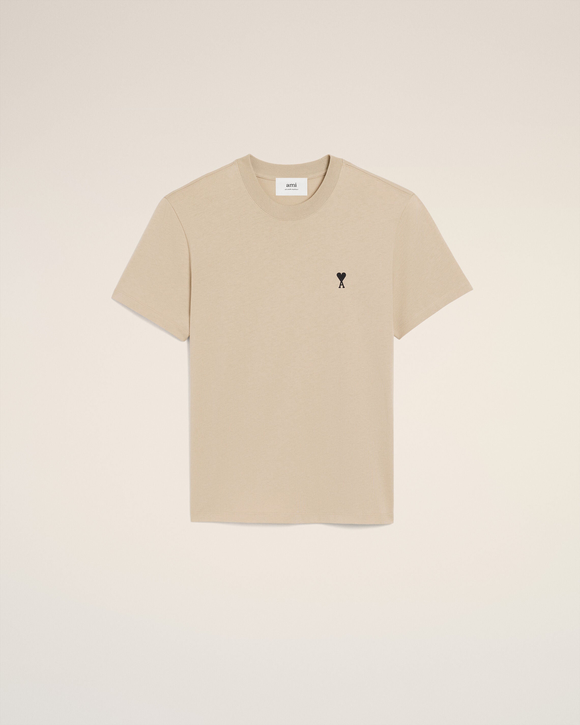 グレー コットン Ami De Coeur Tシャツ ヘザーアッシュグレー | AMI PARIS