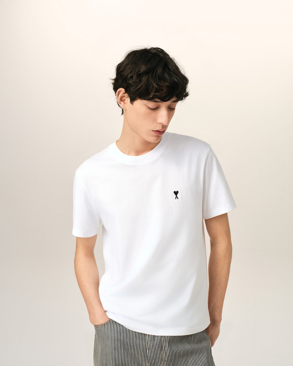 Camiseta Ami de Cœur de algodón blanca - 2
