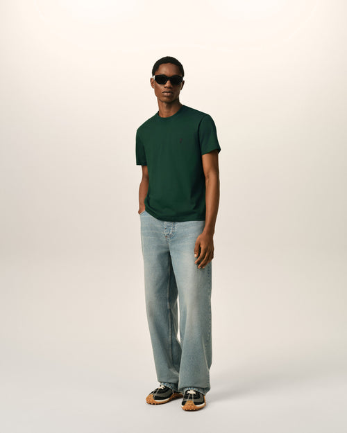 Camiseta Ami de Cœur de algodón verde - Hombre - 3 - AMI Paris - Ami Paris