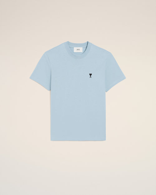 ブルー コットン Ami De Coeur Tシャツ - 2 - Ami Paris
