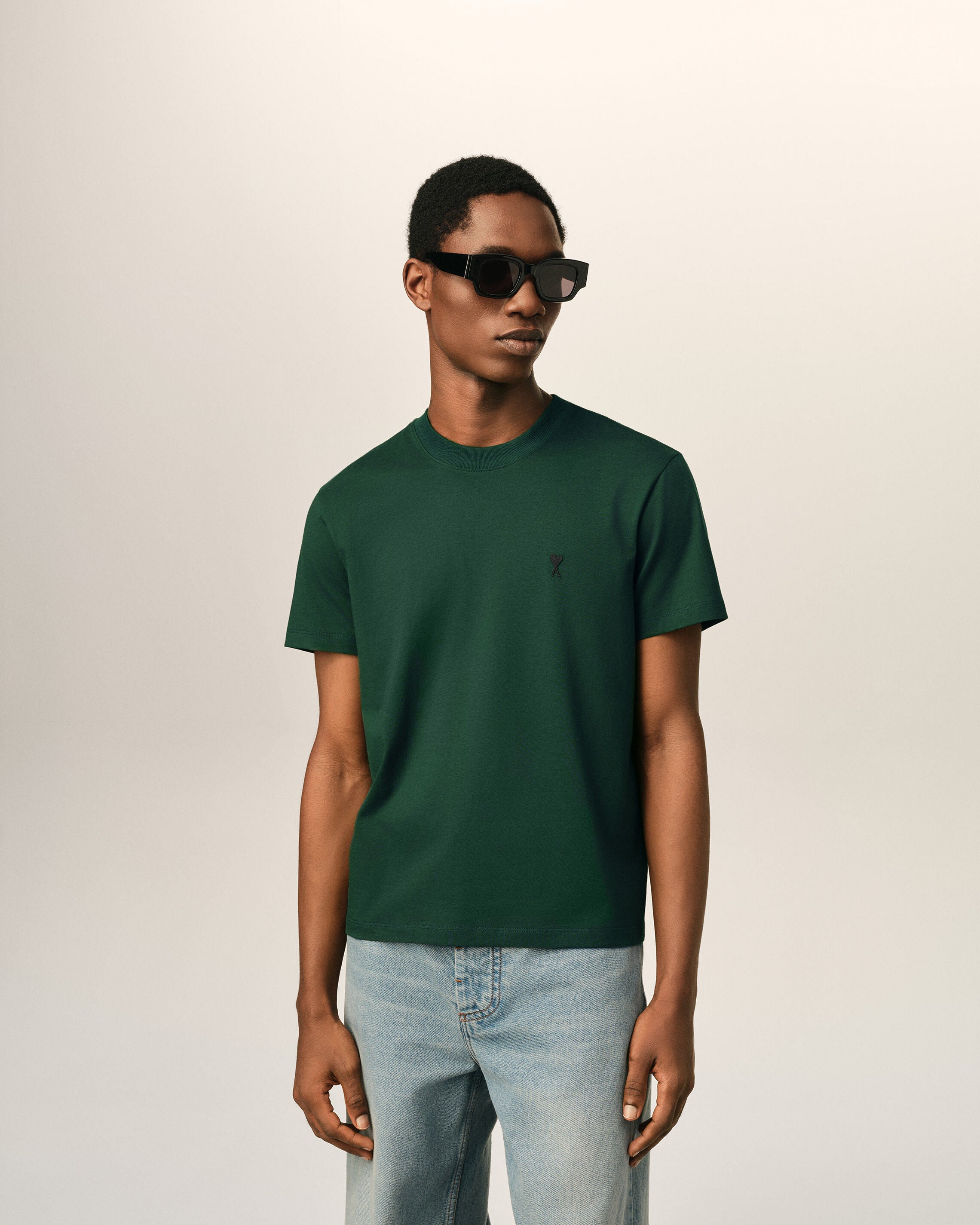 Camiseta Ami de Cœur de algodón verde - 2