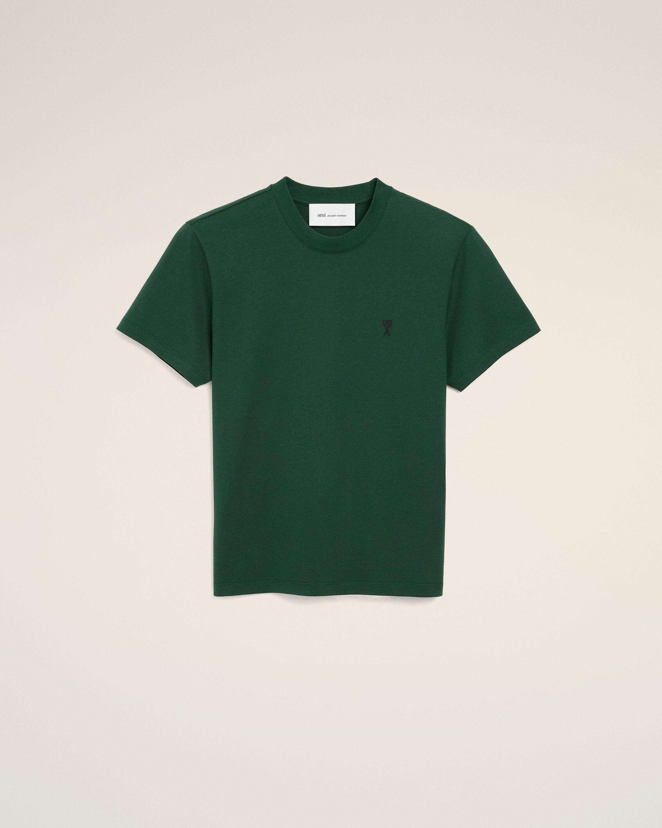 Camiseta Ami de Cœur de algodón verde - 1