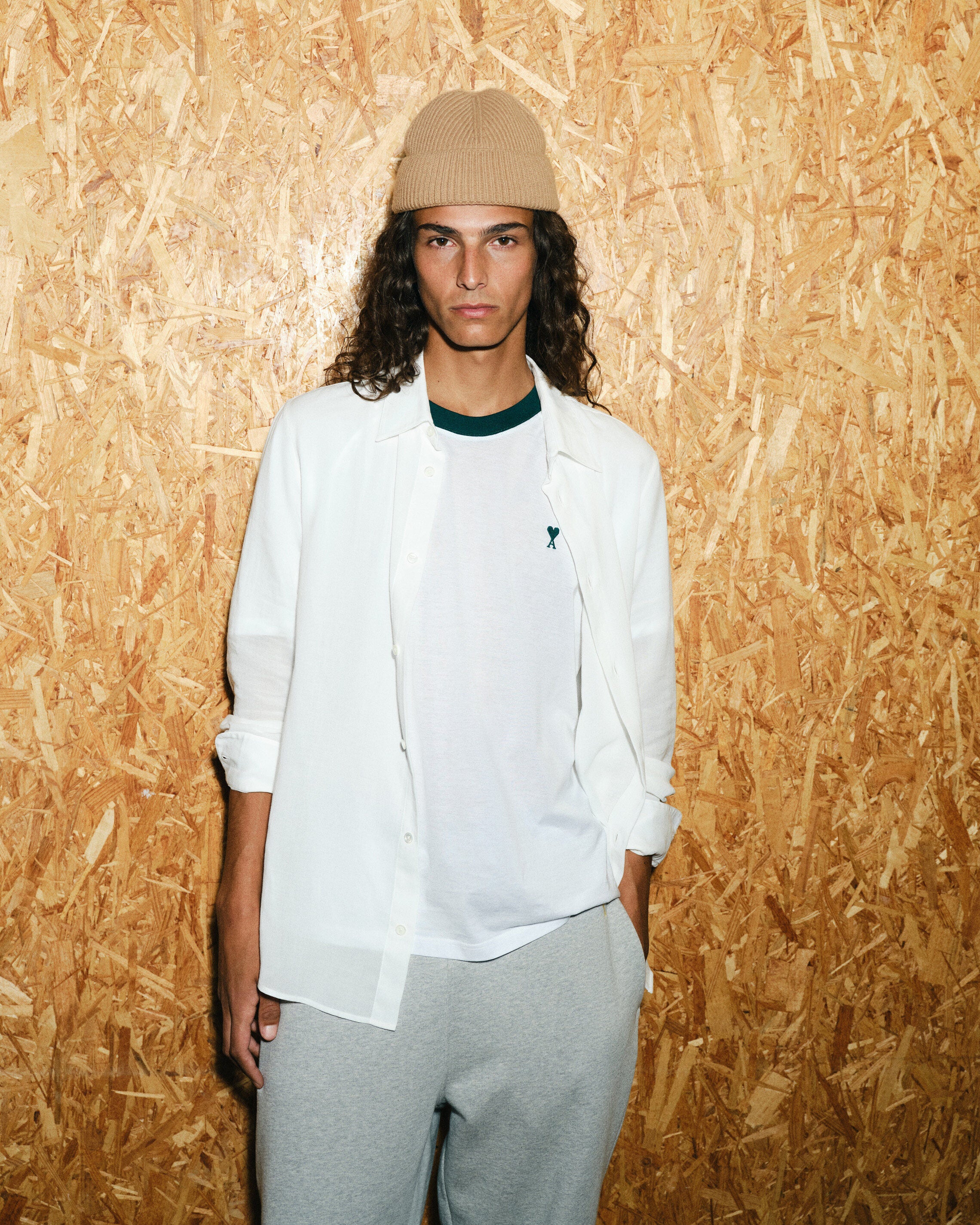 White Cotton Ami De Coeur T-Shirt - 7