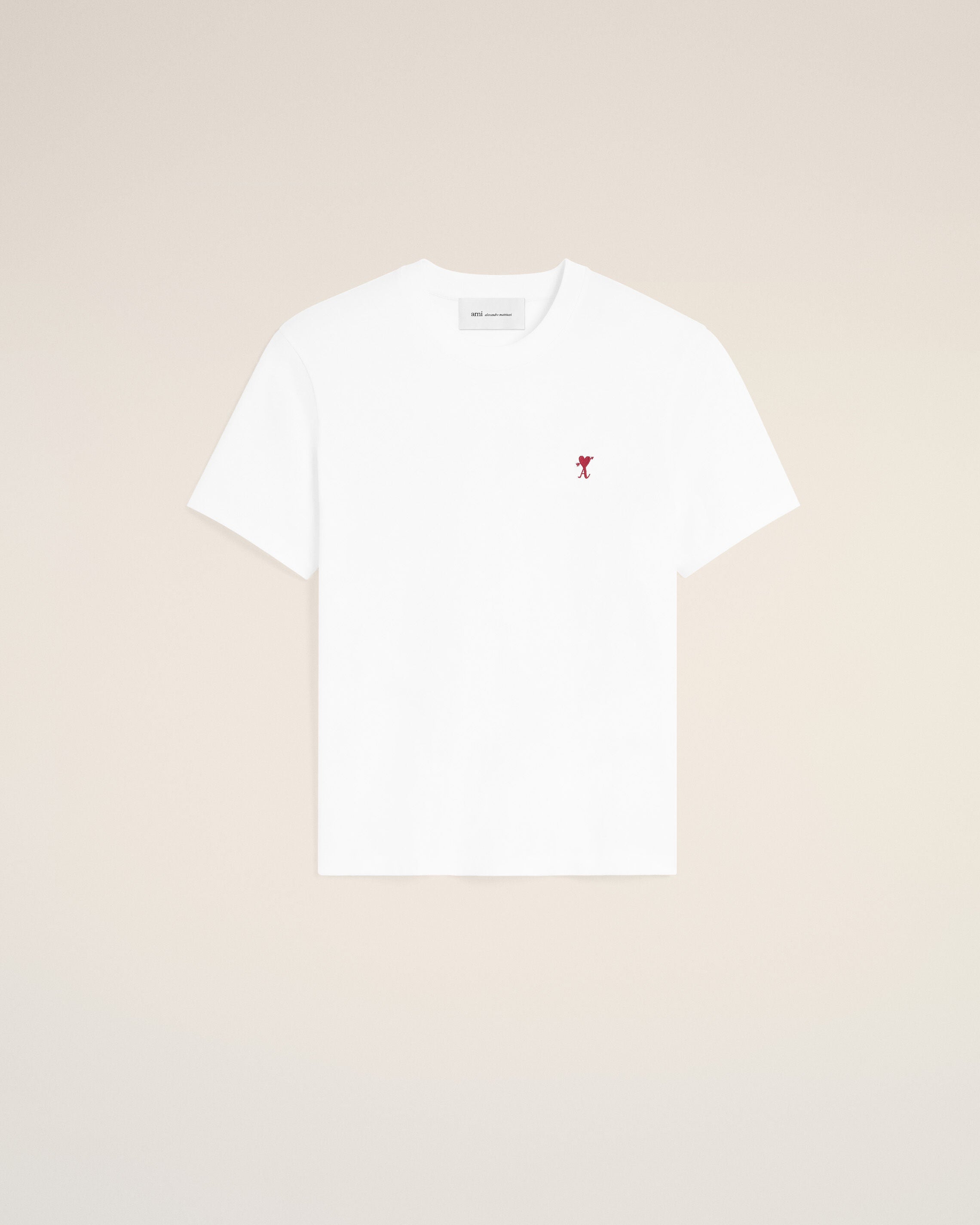 ホワイト コットン Tシャツ Ami de Coeur アロー ホワイト | Ami Paris