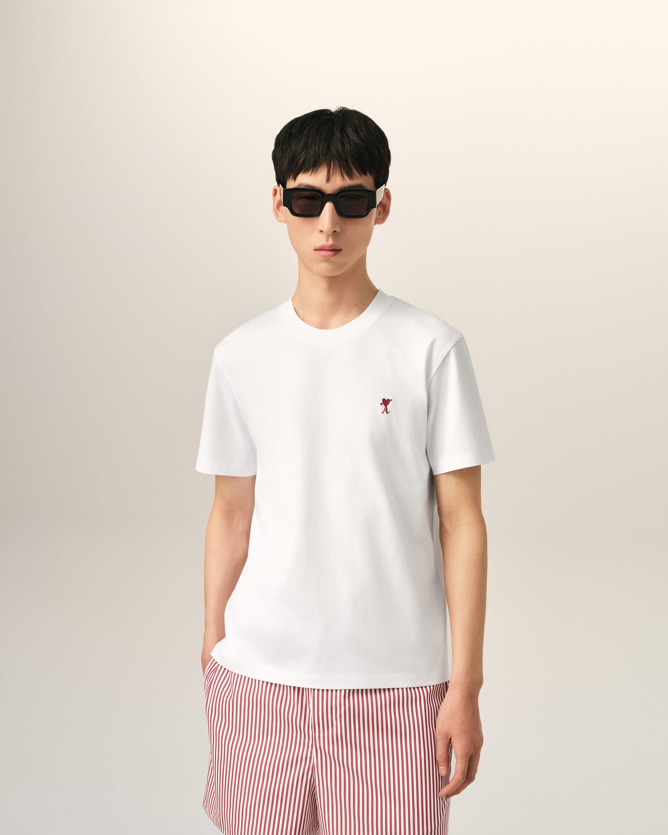 T-shirt blanc en coton Ami de Coeur flèche - 2