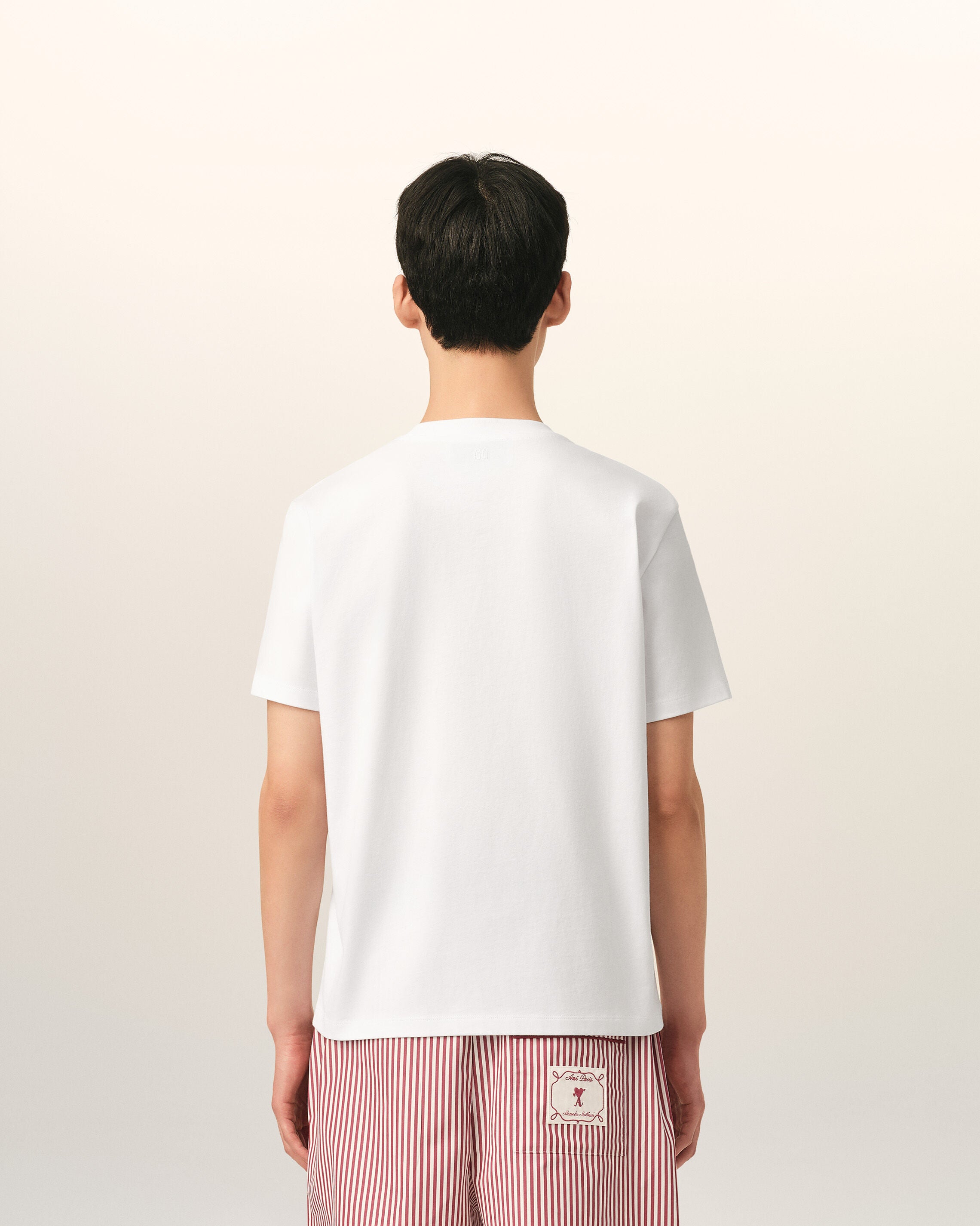 T-shirt blanc en coton Ami de Coeur flèche - 5