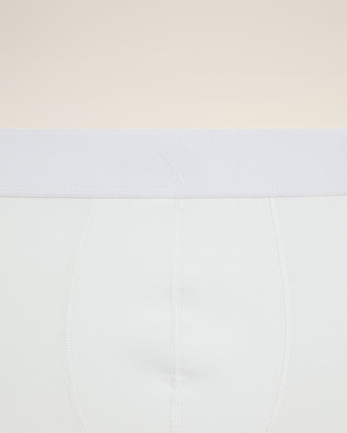 White Cotton Ami de Coeur Boxer - 2 - Ami Paris