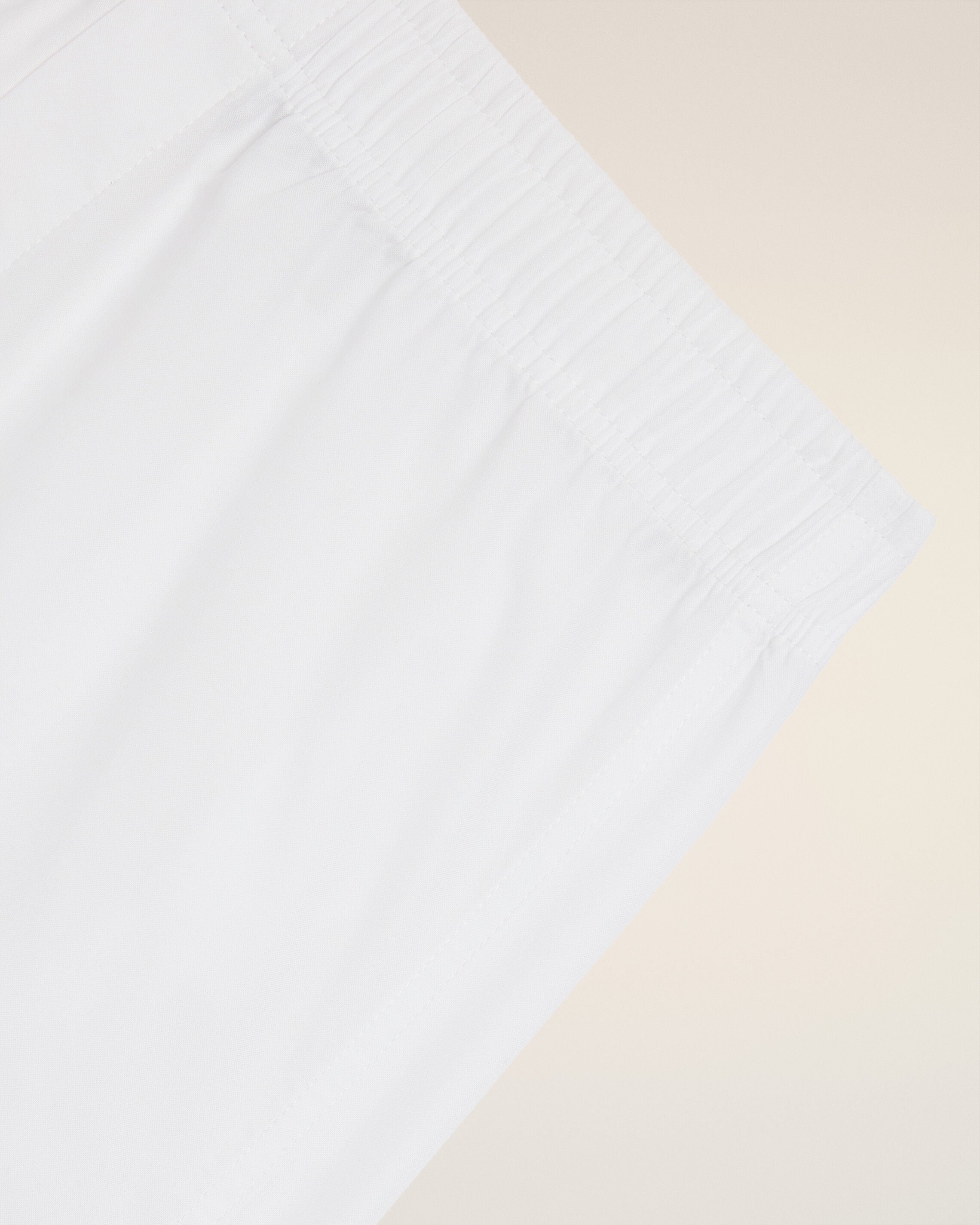 White Cotton Black Ami De Coeur Boxer - 2
