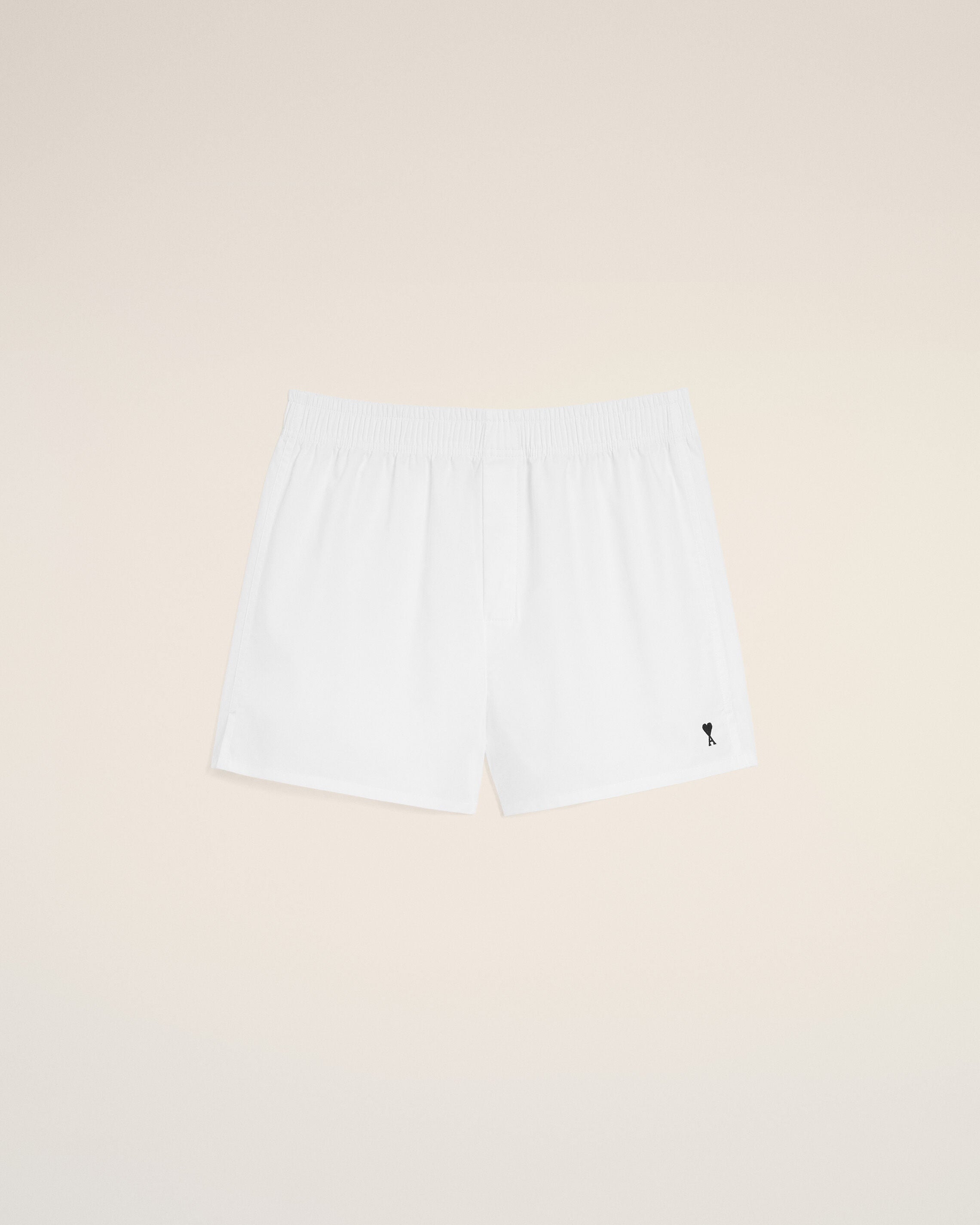 Schwarz-weiße Ami De Coeur Boxershorts aus Baumwolle - 1