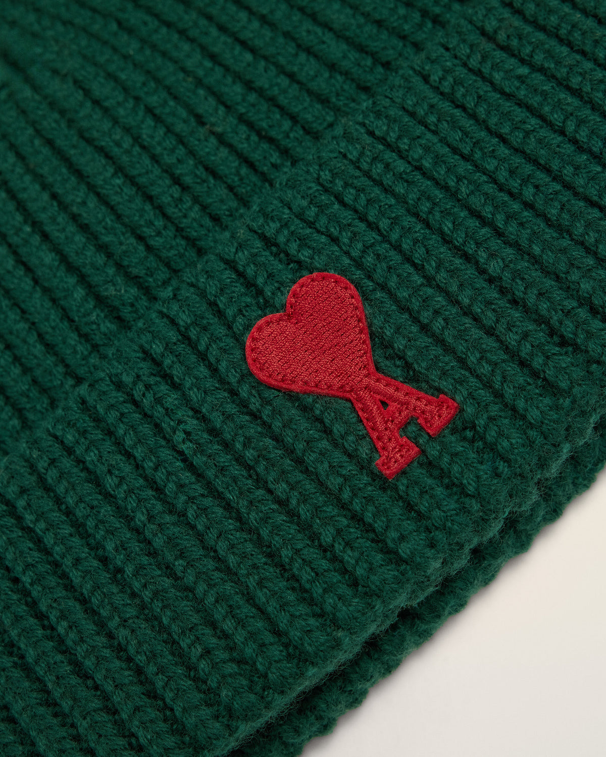 Bonnet vert en laine Ami de Coeur - 7