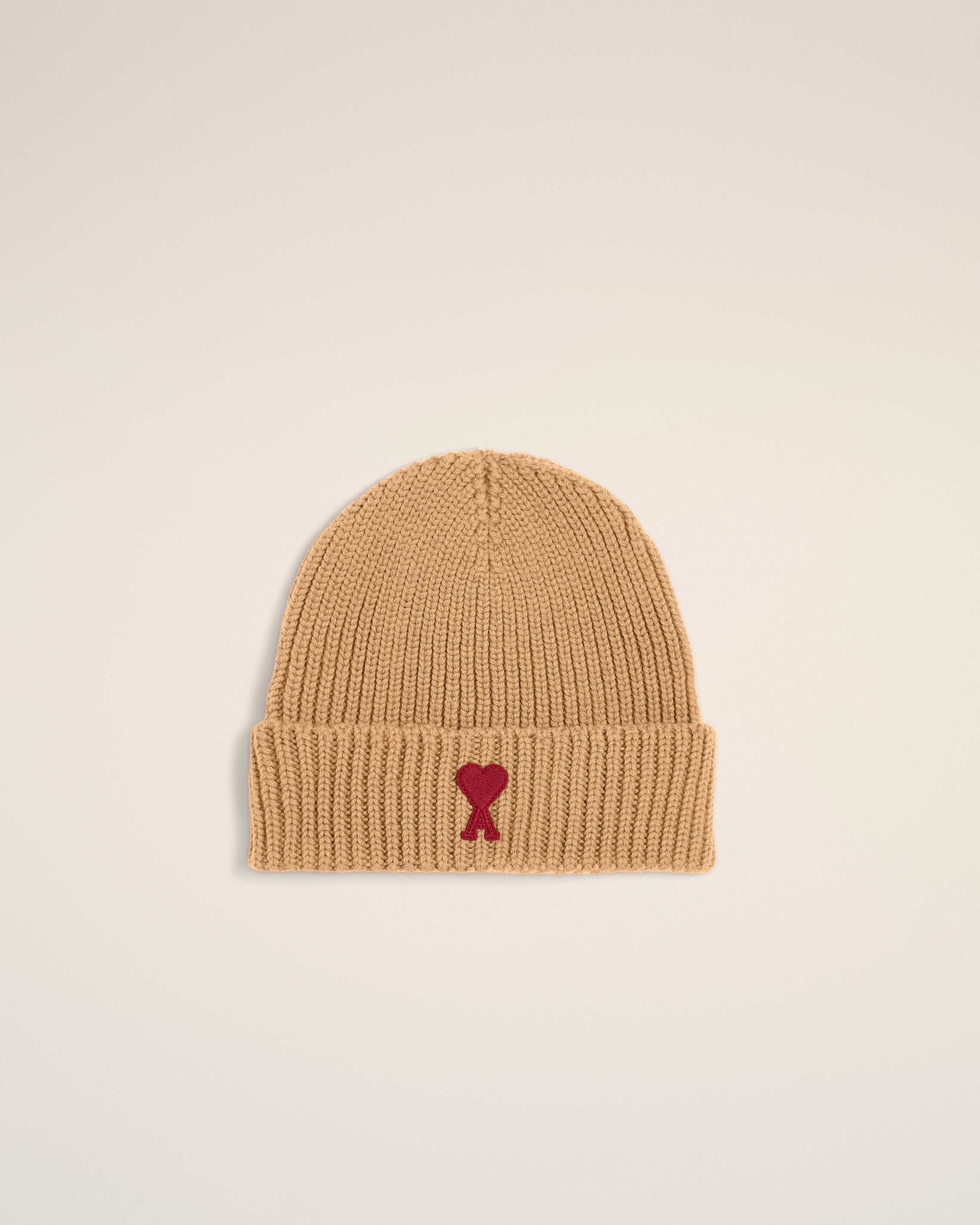 Bonnet marron en laine Ami de Coeur - 6