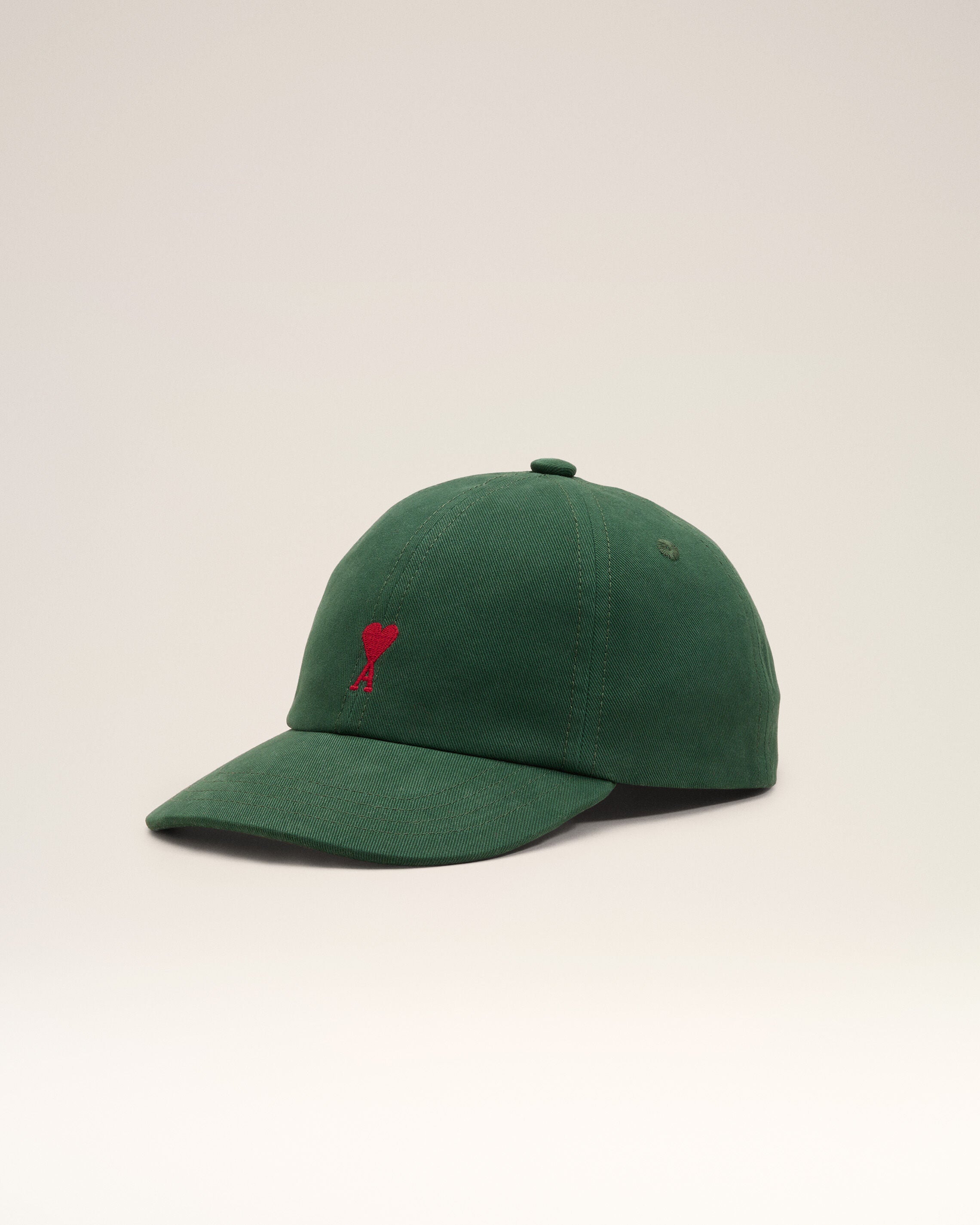 Green cotton cap with Ami de Coeur - 5