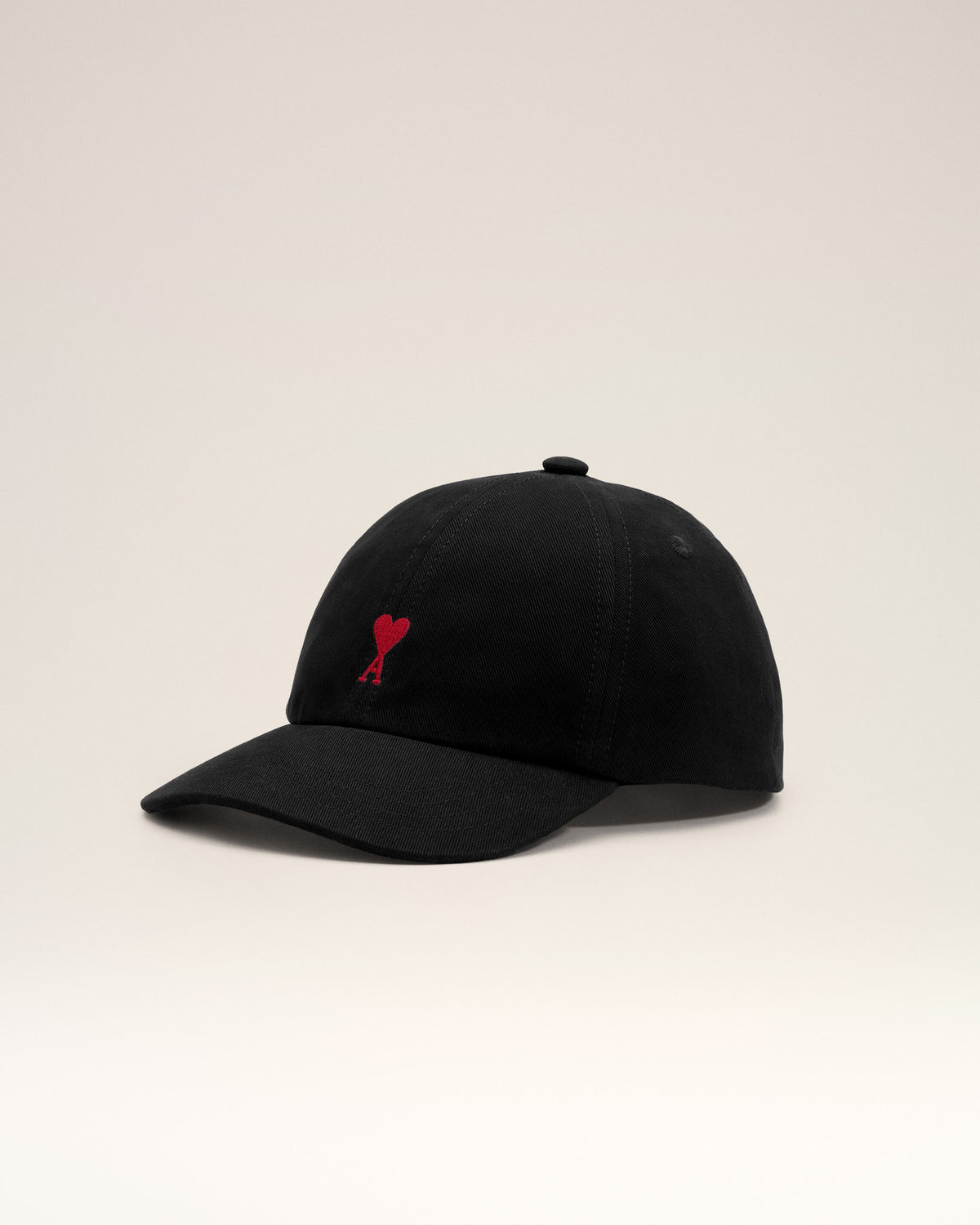 Black cotton cap with Ami de Coeur - 5